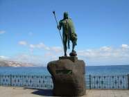 Bronzefigur in Candelaria